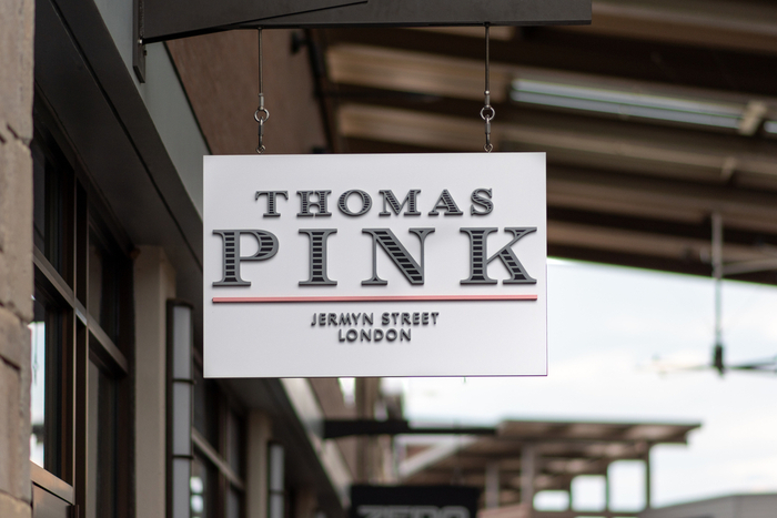 Thomas Pink, Accessories, Pink Thomas Pink Jermyn Street London Tie