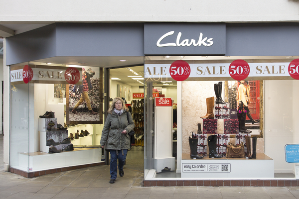 Clarks eyes store closures as former 