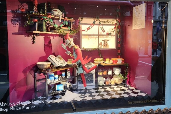 Louis Vuitton collaborates with LEGO for its holiday window displays
