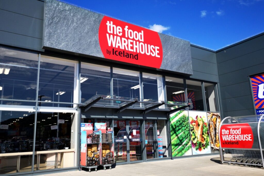 food warehouse x Iceland