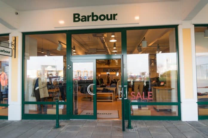 barbour seconds shop