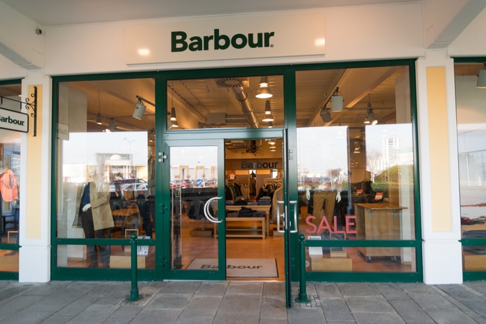 barbour outlet stores