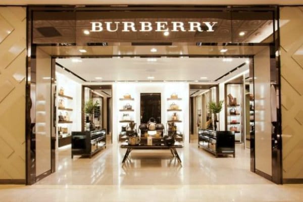 burberry retail