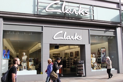clarks shoes retail locations