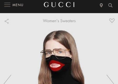 Gucci apologises & removes £688 blackface jumper - Retail Gazette
