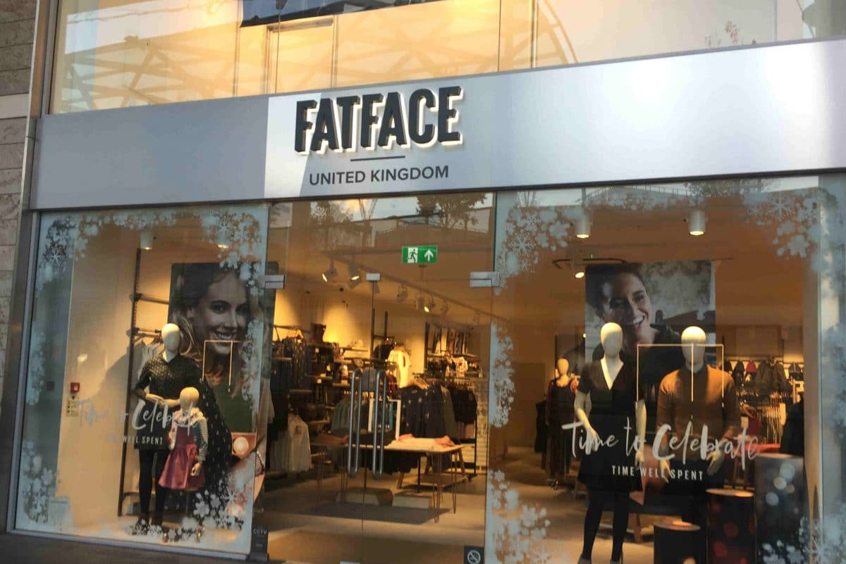 FatFace Shopfront Fashion Lifestyle Liverpool Supplied 