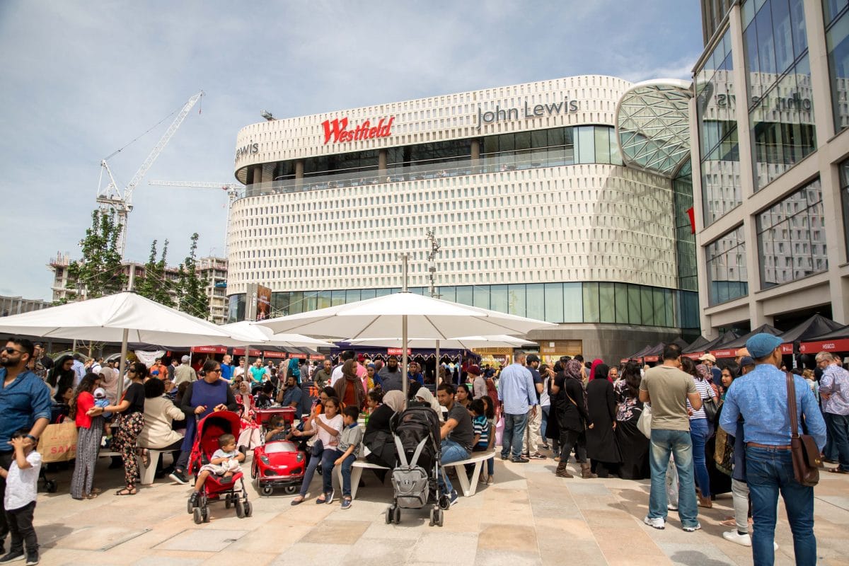 Westfield sees strong footfall for Eid in UK