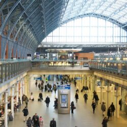 St Pancras International station in London is set to welcome a raft of new high-end retailers such as Chanel. (Supplied image)